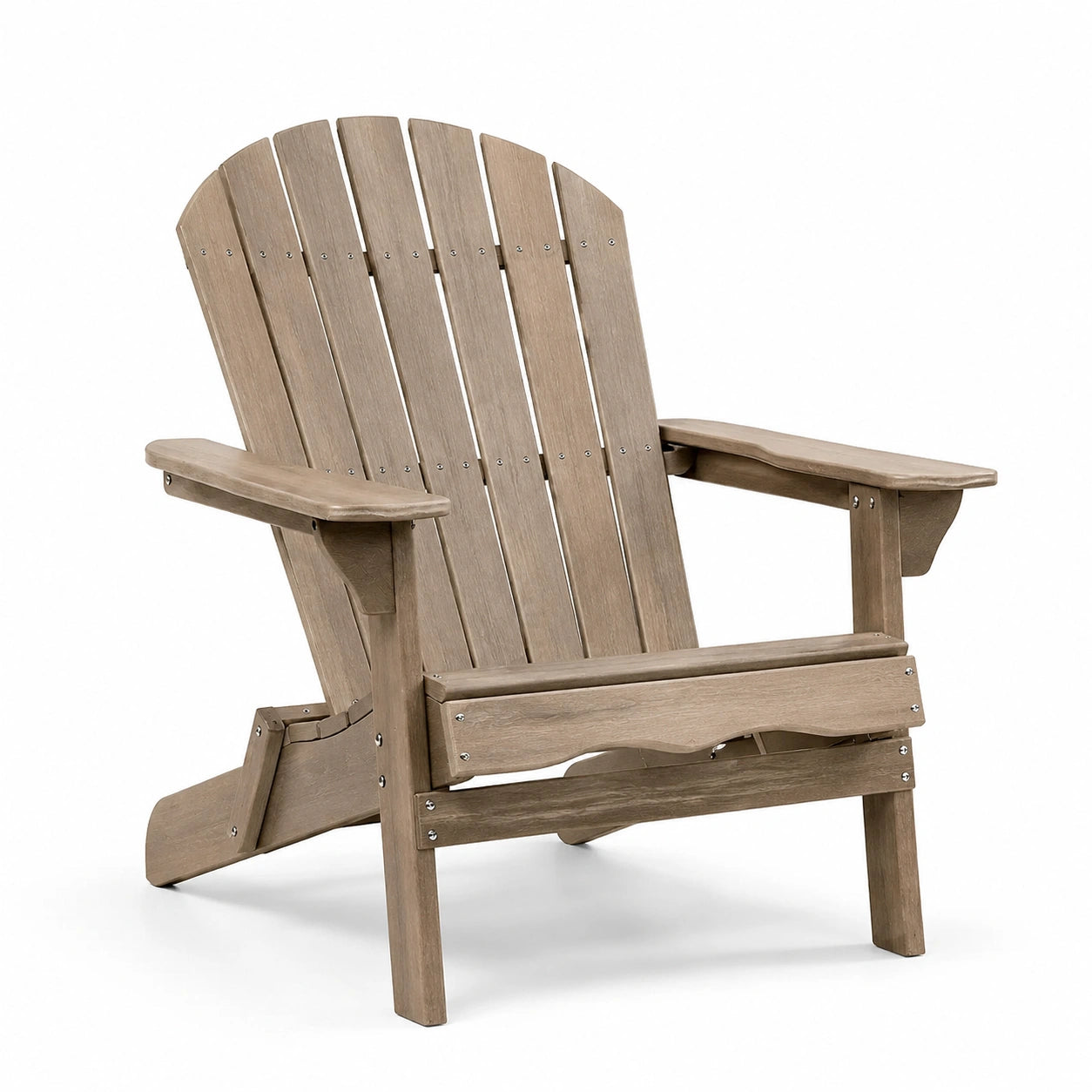 Sedia Adirondack in legno duro 88x78x96 cm