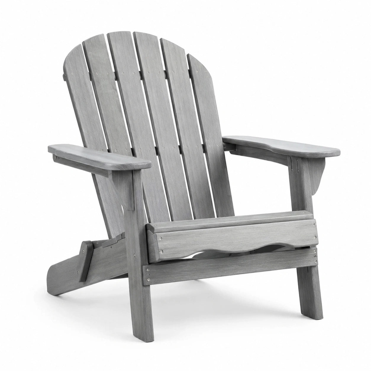 Sedia Adirondack in legno di pino grigio